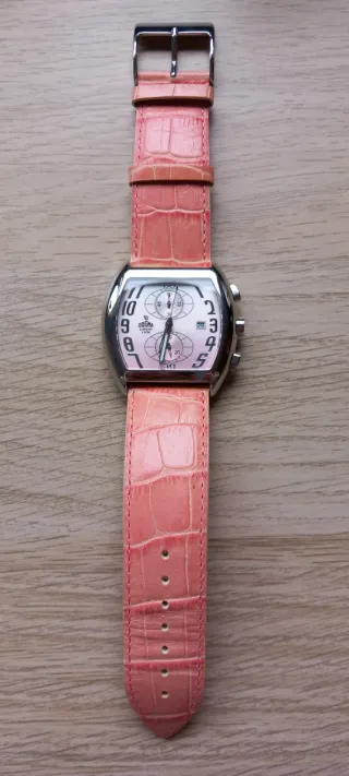 Reloj DOGMA Rosa y Plateado