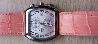 Reloj DOGMA Rosa y Plateado