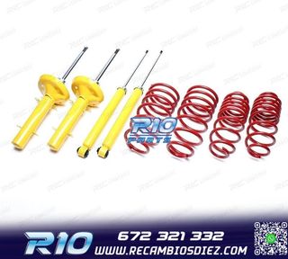KIT SUSPENSIÓN DEPORTIVA PARA PEUGEOT