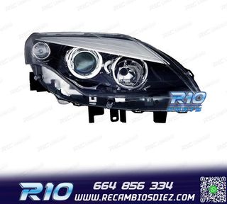 FARO DCH PARA RENAULT LAGUNA III 11- FONDO NEGRO