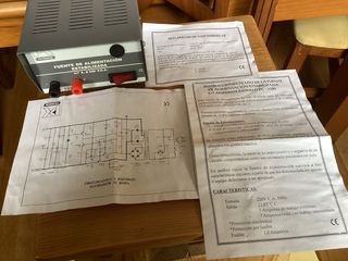 Fuente Alimentación Estabilizada 220V AC
