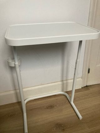 Mesa portátil IKEA blanca