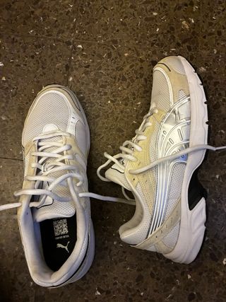 Zapatillas Puma Beige/Blanco Talla 47