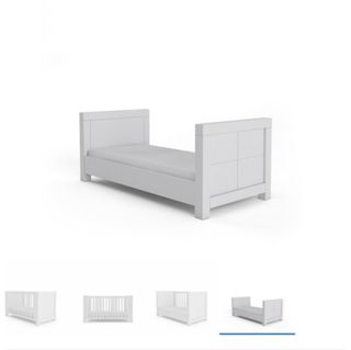 Cuna-cama blanca infantil Cuna Conver K-Line 140