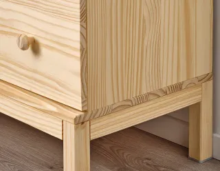 Cómoda 3 cajones Ikea Tarva Madera