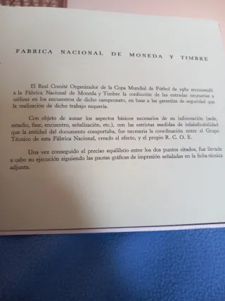 Copa Mundial Fútbol España '82 Póster