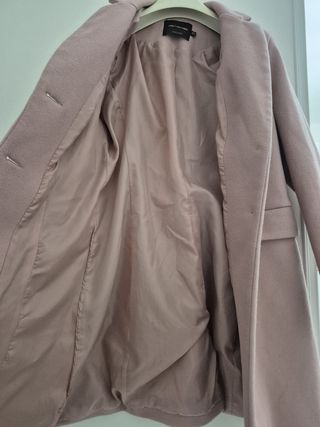 Cappotto Artigali rosa antico Made in Italy