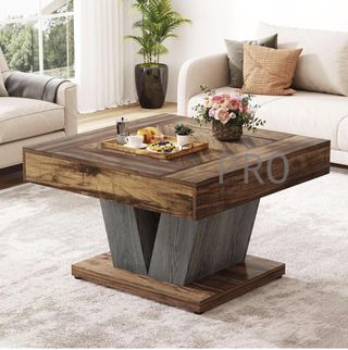 Mesa auxiliar cuadrada