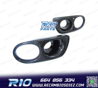SOPORTE ANTINIEBLAS EN CARBONO PARAGOLPES M3 BMW E46 98-06
