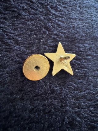 Spilla Stella Militare Dorata