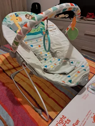 Bright Starts Sedia Vibrante Safari Fun