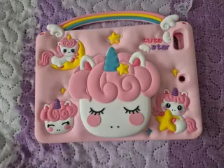 Funda iPad Mini Unicornio Rosa