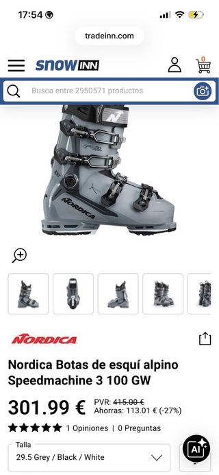 Botas Esquí Nordica Speedmachine 3 100GW