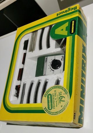 MINITRIX Kit Iniciación tren eléctrico escala N