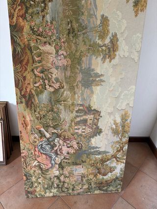 Arazzo decorativo scena pastorale