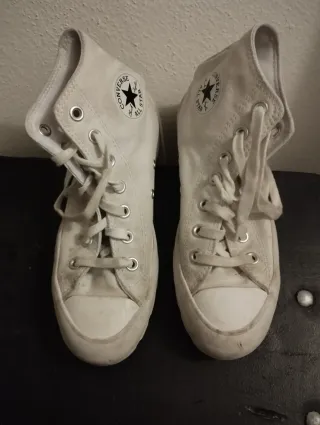 Converse Blancas Plataforma