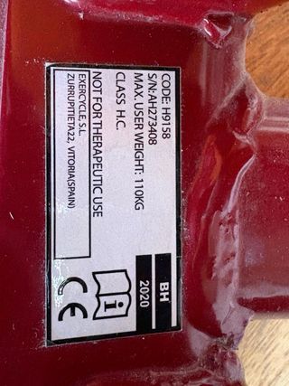 Bicicleta Estática spinning transporte incluido