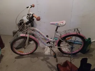Bicicleta Hello Kitty Infantil Rosa