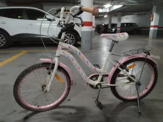 Bicicleta Hello Kitty Infantil Rosa