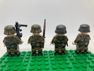 Minifiguras 2GM soldados alemanes