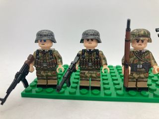 Minifiguras 2GM soldados alemanes