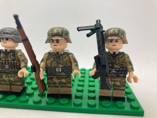 Minifiguras 2GM soldados alemanes