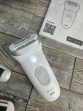 Depiladora eléctrica Braun