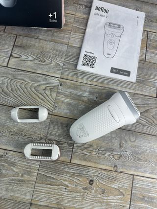 Depiladora eléctrica Braun