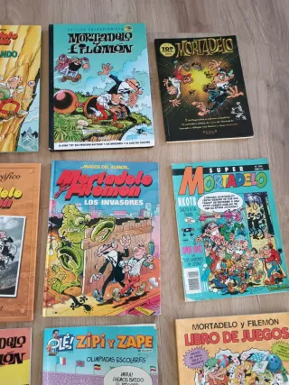 Lote de tebeos de Mortadelo y Filemón