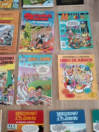 Lote de tebeos de Mortadelo y Filemón