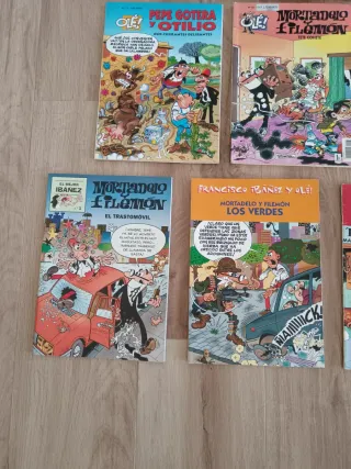 Lote de tebeos de Mortadelo y Filemón