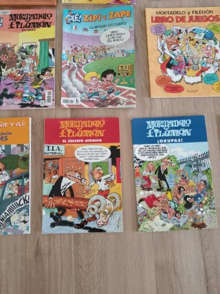 Lote de tebeos de Mortadelo y Filemón