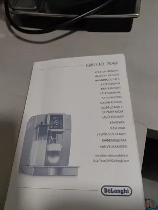 Cafetera Delonghi Cappuccino Negra