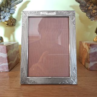 Cornice Portafoto Argento 800 anni 30 foto cm9x13