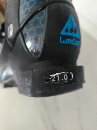 Botas de esquí niño talla 21