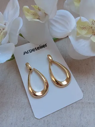 Pendientes Arpetelier dorados