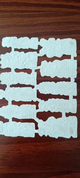 Lámina cromos troquelados EVA