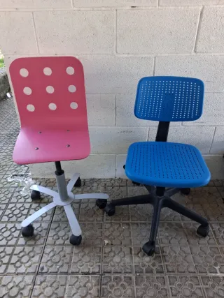 Colchón hinchable azul