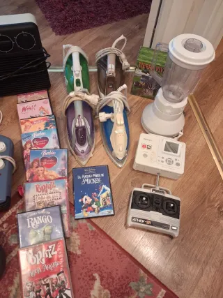 Colchón hinchable azul