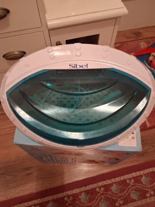 Colchón hinchable azul