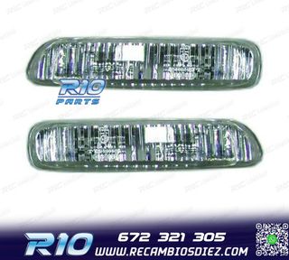 INTERMITENTES LATERALES BMW E46 98-05 CRISTAL CLARO CROMADO