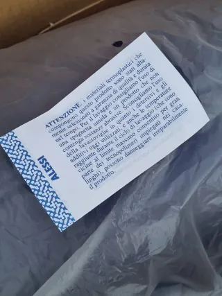 Cassetta porta pane Alessi SG22 DAZ Gnam