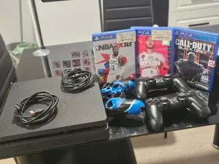 PS4 Pro 1TB + 7 Juegos + 2 Mandos