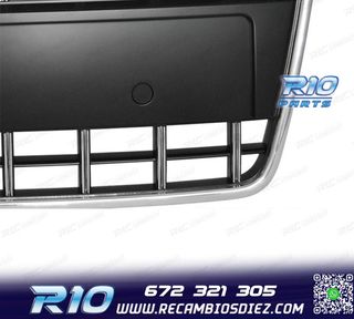 PARRILLA AUDI A4 B7 04-07 LOOK S LINE CROMO
