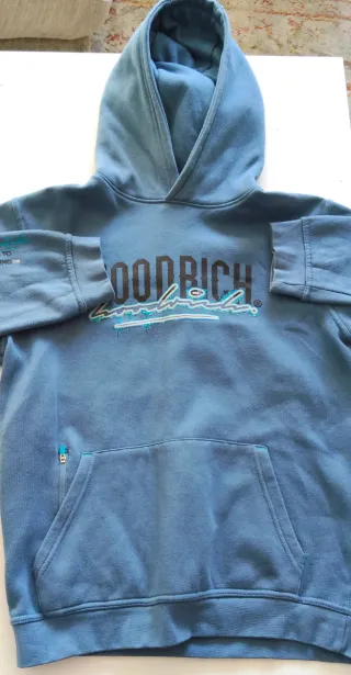 Sudadera Hoodrich Azul Niño Talla XL