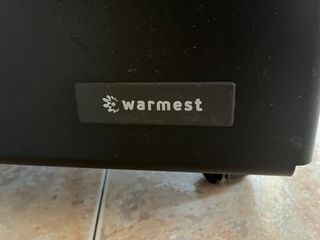 Estufa de gas Warmest negra