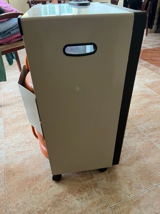 Estufa de gas Warmest negra