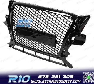 PARRILLA AUDI Q5 8R 08-12 LOOK RS NEGRO