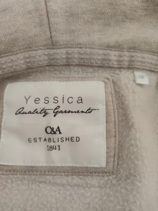 Sudadera C&A Beige con Capucha