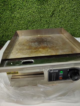 Plancha eléctrica de acero inoxidable - Vevor